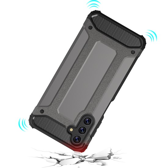 Carbon Case Flexible Cover Sleeve for Samsung Galaxy A13 5G black