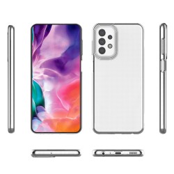 Gel case cover for Ultra Clear 0.5mm Samsung Galaxy A23 Διάφανο