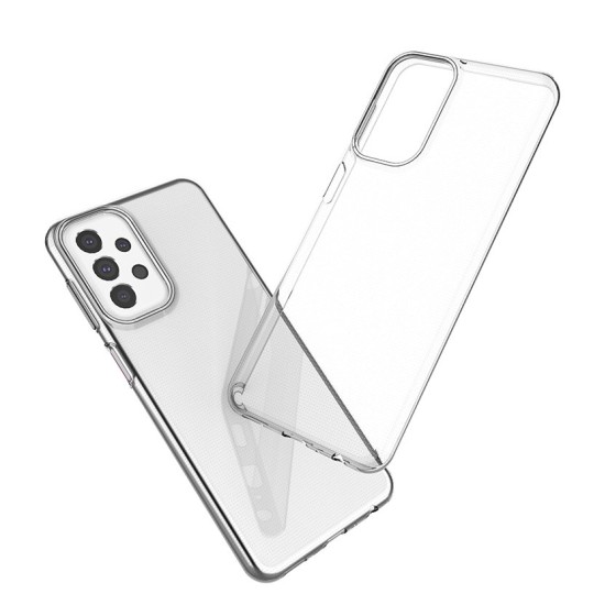 Gel case cover for Ultra Clear 0.5mm Samsung Galaxy A23 Διάφανο
