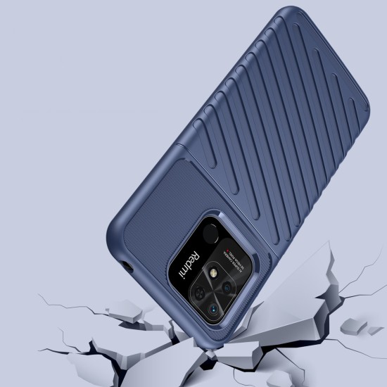 Hurtel Thunder Back Cover Σιλικόνης Ανθεκτική Μπλε (Redmi 10C) Hurtel Thunder Back Cover Σιλικόνης Ανθεκτική Μπλε (Redmi 10C)