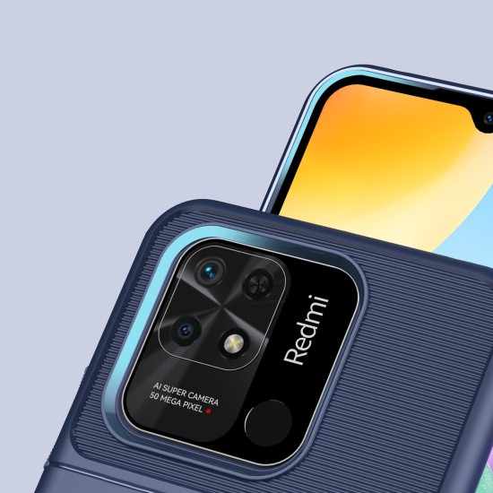 Hurtel Thunder Back Cover Σιλικόνης Ανθεκτική Μπλε (Redmi 10C) Hurtel Thunder Back Cover Σιλικόνης Ανθεκτική Μπλε (Redmi 10C)