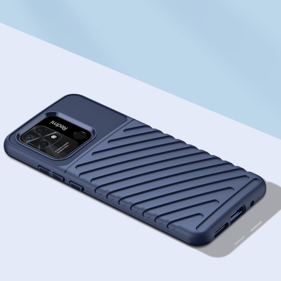 Hurtel Thunder Back Cover Σιλικόνης Ανθεκτική Μπλε (Redmi 10C) Hurtel Thunder Back Cover Σιλικόνης Ανθεκτική Μπλε (Redmi 10C)