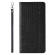 Magnet Strap Case Case for iPhone 13 Pro Max Pouch Wallet + Mini Lanyard Pendant Black Magnet Strap Case Case for iPhone 13 Pro Max Pouch Wallet + Mini Lanyard Pendant Black