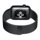 Hurtel Magnetic Strap Watch 7 7/8 45mm Magnetic Wristband Bracelet Bangle Μαύρο