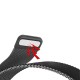 Hurtel Magnetic Strap Watch 7 7/8 45mm Magnetic Wristband Bracelet Bangle Μαύρο