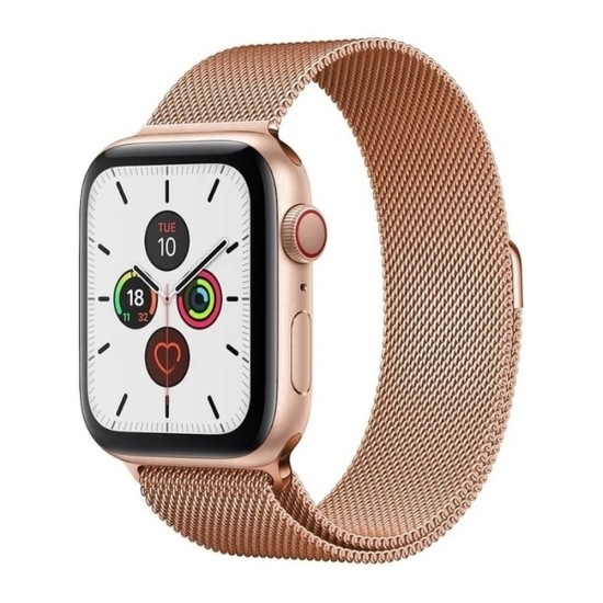 Hurtel Magnetic Strap Watch 7 45mm Magnetic Band Bracelet Bangle Rose Gold