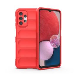 Magic Shield Case for Samsung Galaxy A13 5G flexible armored cover red