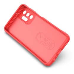 Magic Shield Case for Samsung Galaxy A13 5G flexible armored cover red