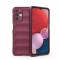 Magic Shield Case for Samsung Galaxy A13 5G Flexible Armored Sleeve Μπορντό