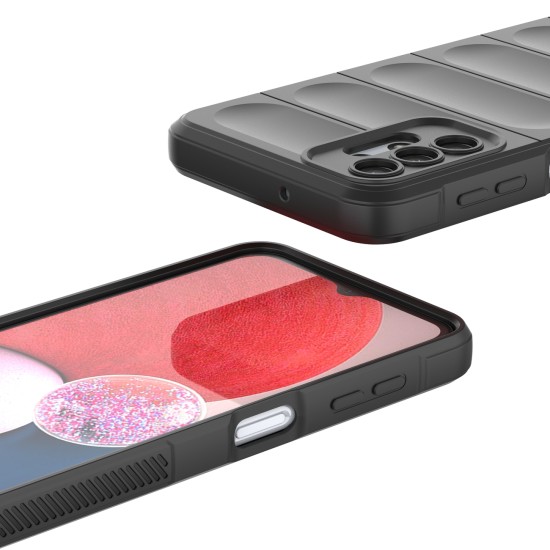 Magic Shield Case for Samsung Galaxy A13 5G Flexible Armored Sleeve Μπορντό