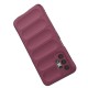 Magic Shield Case for Samsung Galaxy A13 5G Flexible Armored Sleeve Μπορντό