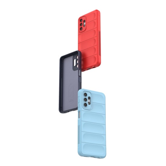 Magic Shield Case for Samsung Galaxy A13 5G Flexible Armored Sleeve Μπορντό