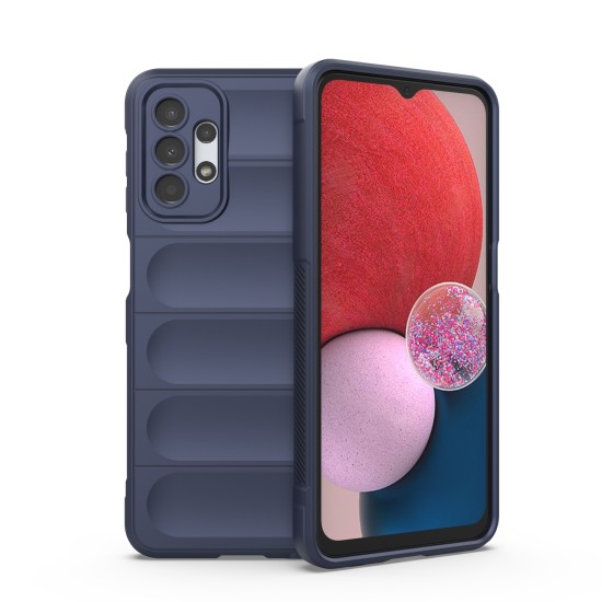 Magic Shield Case for Samsung Galaxy A13 5G Flexible Armored Cover Σκούρο Μπλε