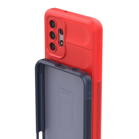 Magic Shield Case for Samsung Galaxy A13 5G Flexible Armored Cover Σκούρο Μπλε