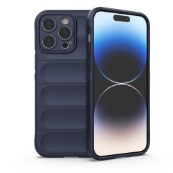 Magic Shield Case for iPhone 14 Pro Max flexible armored cover Σκούρο μπλε