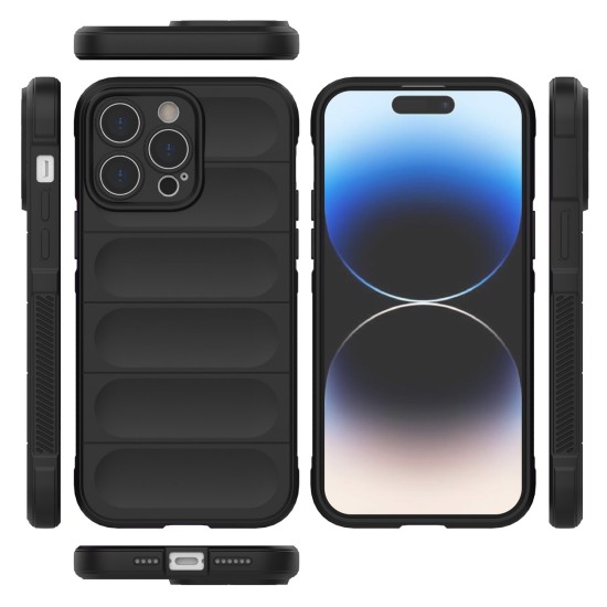Magic Shield Case for iPhone 14 Pro Max flexible armored cover Σκούρο μπλε