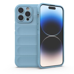 Magic Shield Case for iPhone 14 Pro Max flexible armored cover Ανοιχτό μπλε