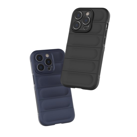 Magic Shield Case for iPhone 14 Pro flexible armored cover Μαύρο Magic Shield Case for iPhone 14 Pro flexible armored cover Μαύρο