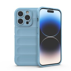 Magic Shield Case for iPhone 14 Pro flexible armored cover Ανοιχτο Μπλε