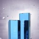 Clear View Case cover for Xiaomi Redmi 10C flip cover blue