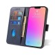 Magnet Case for Samsung Galaxy A34 5G cover with flip wallet stand blue
