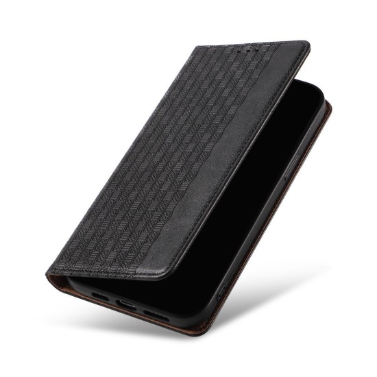 Hurtel Magnet Strap Wallet Δερματίνης Μαύρο (Galaxy S23) Hurtel Magnet Strap Wallet Δερματίνης Μαύρο (Galaxy S23)