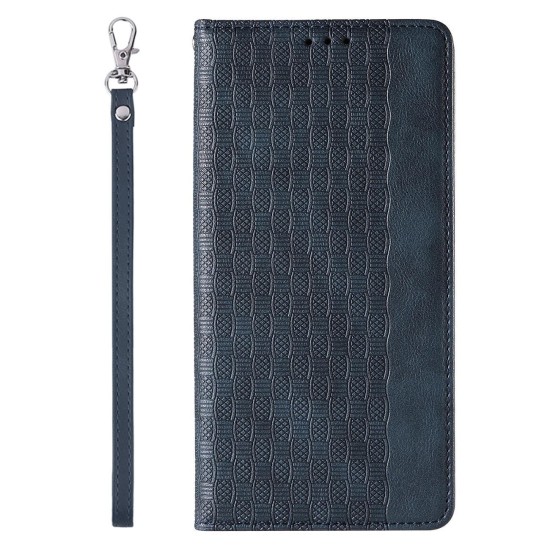 Hurtel Magnet Strap Case Wallet Δερματίνης Μπλε (Galaxy S23) Hurtel Magnet Strap Case Wallet Δερματίνης Μπλε (Galaxy S23)