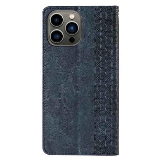 Hurtel Magnet Strap Case Wallet Δερματίνης Μπλε (Galaxy S23) Hurtel Magnet Strap Case Wallet Δερματίνης Μπλε (Galaxy S23)