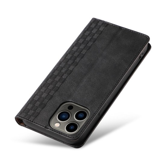 Hurtel Magnet Wallet Δερματίνης Μαύρο (Galaxy S23 Ultra) Hurtel Magnet Wallet Δερματίνης Μαύρο (Galaxy S23 Ultra)