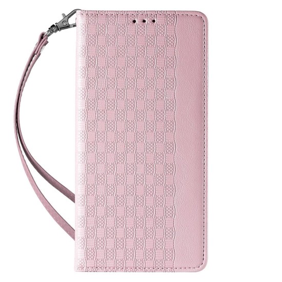 Magnet Strap Case Case For Samsung Galaxy S23 Ultra Flip Wallet Mini Lanyard Stand Pink Magnet Strap Case Case For Samsung Galaxy S23 Ultra Flip Wallet Mini Lanyard Stand Pink