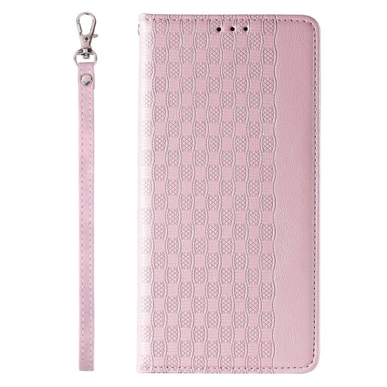 Magnet Strap Case Case For Samsung Galaxy S23 Ultra Flip Wallet Mini Lanyard Stand Pink Magnet Strap Case Case For Samsung Galaxy S23 Ultra Flip Wallet Mini Lanyard Stand Pink