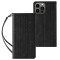 Hurtel Magnet Strap Wallet Δερματίνης Μαύρο (Galaxy A54)