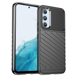 Hurtel Thunder Back Cover Σιλικόνης Ανθεκτική  A54 5G Μαύρο