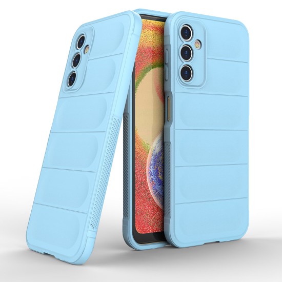 Magic Shield Case for Samsung Galaxy A14 flexible armored cover ανοιχτό μπλε Magic Shield Case for Samsung Galaxy A14 flexible armored cover ανοιχτό μπλε