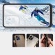 Clear 3in1 case for Samsung Galaxy A14 silicone cover with frame black Clear 3in1 case for Samsung Galaxy A14 silicone cover with frame black