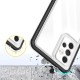 Clear 3in1 case for Samsung Galaxy A14 silicone cover with frame black Clear 3in1 case for Samsung Galaxy A14 silicone cover with frame black