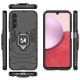 Wozinsky Ring Armor case for Samsung Galaxy A14 armored cover magnetic holder ring black
