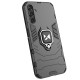 Wozinsky Ring Armor case for Samsung Galaxy A14 armored cover magnetic holder ring black