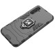 Wozinsky Ring Armor case for Samsung Galaxy A14 armored cover magnetic holder ring black
