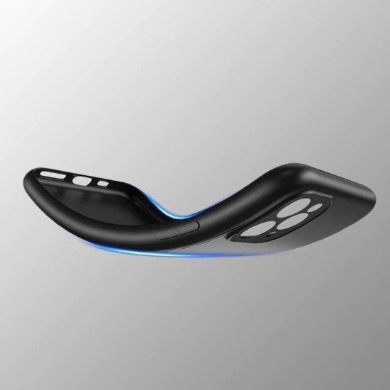 Hurtel Redmi A1/ A2 Back Cover Σιλικόνης Μαύρο