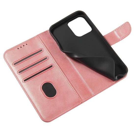 Magnet Case case for Xiaomi Redmi Note 12 Pro+ flip cover wallet stand pink Magnet Case case for Xiaomi Redmi Note 12 Pro+ flip cover wallet stand pink