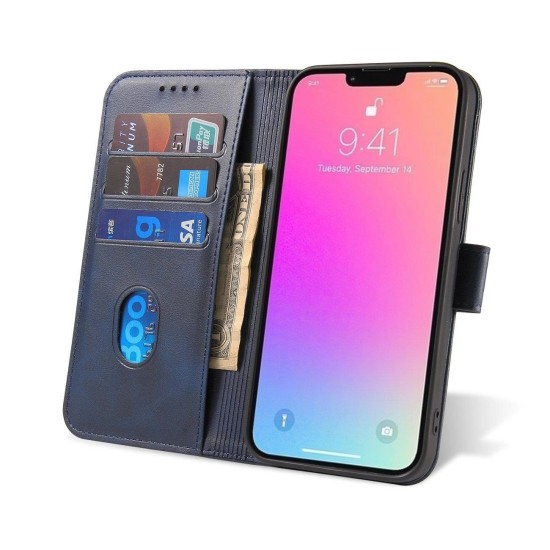 Magnet Case Cover for Xiaomi Redmi Note 12 Pro / Poco X5 Pro 5G Cover Flip Wallet Stand Blue