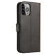 Magnet Case Cover for Xiaomi Redmi Note 12 5G /Poco X5 5G Cover with Flip Wallet Stand Black