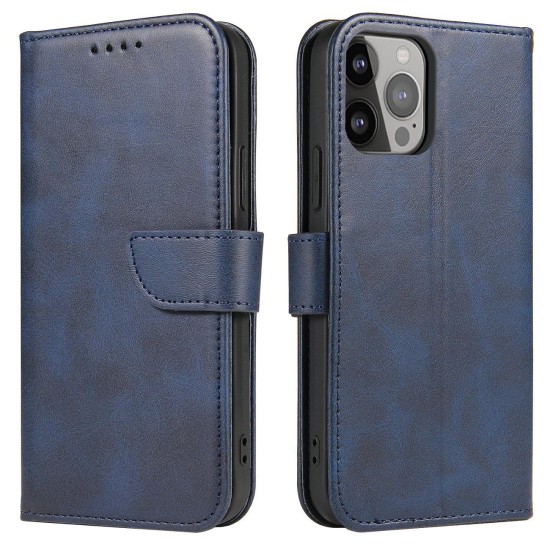 Magnet Case Cover for Xiaomi Redmi Note 12 5G / Poco X5 5G Cover with Flip Wallet Stand Blue Magnet Case Cover for Xiaomi Redmi Note 12 5G / Poco X5 5G Cover with Flip Wallet Stand Blue