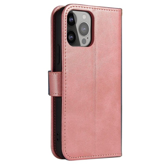 Magnet Case Cover for Xiaomi Redmi Note 12 5G /Poco X5 5G Cover Flip Wallet Stand Pink Magnet Case Cover for Xiaomi Redmi Note 12 5G /Poco X5 5G Cover Flip Wallet Stand Pink