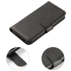 Magnet Case Cover for Xiaomi Redmi 11A / Poco C55 /Redmi 12C Cover with Flip Wallet Stand Black Magnet Case Cover for Xiaomi Redmi 11A / Poco C55 /Redmi 12C Cover with Flip Wallet Stand Black
