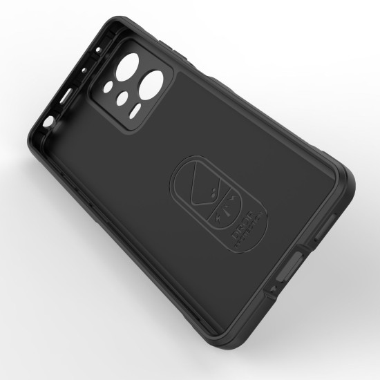 Magic Shield Case for Xiaomi Redmi Note 12 Pro / Poco X5 Pro 5G flexible armored cover black Magic Shield Case for Xiaomi Redmi Note 12 Pro / Poco X5 Pro 5G flexible armored cover black