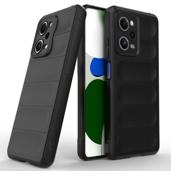 Magic Shield Case for Xiaomi Redmi Note 12 Pro / Poco X5 Pro 5G flexible armored cover black Magic Shield Case for Xiaomi Redmi Note 12 Pro / Poco X5 Pro 5G flexible armored cover black