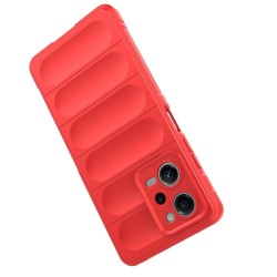 Magic Shield Case for Xiaomi Redmi Note 12 Pro / Poco X5 Pro 5G flexible armored cover red
