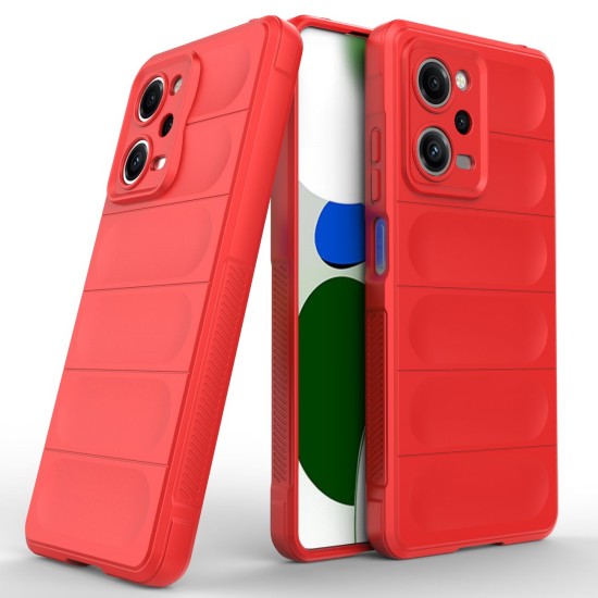 Magic Shield Case for Xiaomi Redmi Note 12 Pro / Poco X5 Pro 5G flexible armored cover red Magic Shield Case for Xiaomi Redmi Note 12 Pro / Poco X5 Pro 5G flexible armored cover red